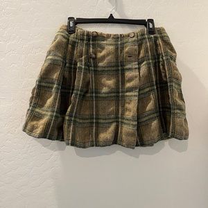 The Limited Plaid Mini skirt size 14 95% Wool 5% Polyester  see notes  Y2K